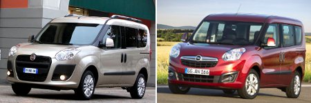 Fiat Doblo II & Opel Combo IV