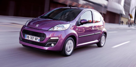 Peugeot 107 Facelift 2013