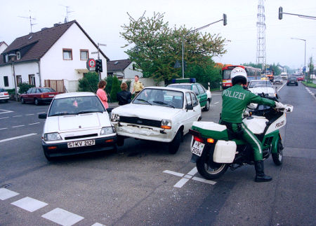 Autounfall Kfz-Versicherung